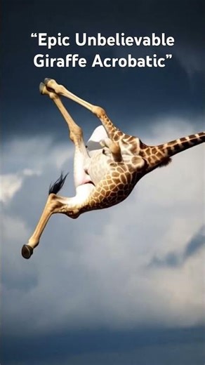 “Giraffe DEFIES Gravity in the Jungle! The Most Insane Stunt Ever Caught on Camera!”‪@wildlifeLensTV‬