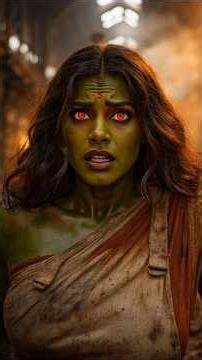 Lady Hulk Chinki vs Vishal Daanav 😱 | Gaon Bachane Wali Kahani #ladyhulk #femalehulk