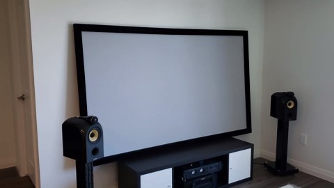 Better Than a DIY Projector Screen - For the Same Cost