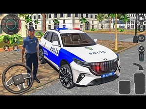 Real Police Cop Car Driving Simulator 2025 | Patrol streets chase criminals Android Gameplay 🚨