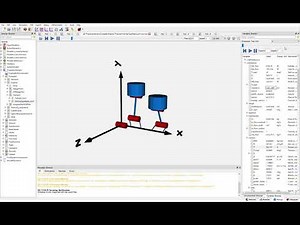 Stirling engine type alpha v01, OpenModelica animation