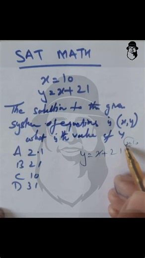 SAT Math - Algebra Question