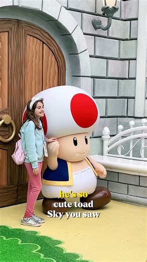 1.4K views · 83 reactions | Toad is so cute 殺 #toad #fyp #skytasticlife #MaySquad #supermario #universalstudios | Skytastic Life | Facebook