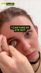 She Has A Prosthetic Eye She lost her left eye at age five after accidentally hitting it with a broom. Mrs. Sunshine later got a prosthetic eye and says it's awesome to be able to change her eye color. She reflects on her journey of self-love after being bullied as a child. | seen.tv