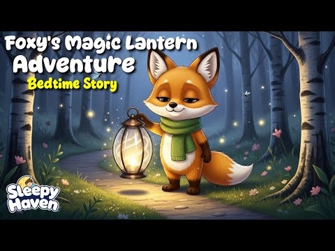 Foxy's Magic Lantern Adventure 🦊 | Kids Bedtime Story 😴