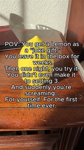 10K views | Meet Lem – your zesty new playmate  Its happy yellow hue makes it perfect for those exploring air suction bliss for the first time. Order Lem now, if you’re looking for a fresh escape from everything boring, blending zest and discretion in every touch. | Hello Nancy | Facebook