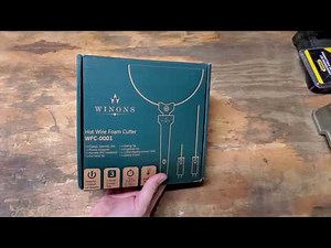 Winons Hot Wire Foam Cutter WFC-0001 Basic Review and Demo