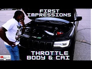 First Impressions | MMX throttle body & K&N cold air intake | V6 2020 Jeep Grand Cherokee Limited X