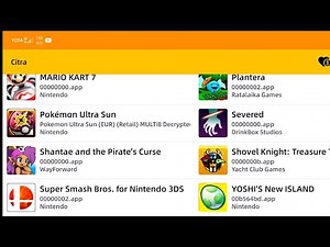 Citra emulator Android (official Beta 2), 14 games test, soc kirin 980.