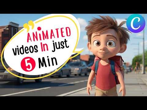 How to Create Animated Videos using Canva For FREE Step By Step Tutorial