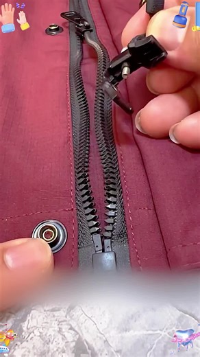 Removable zipper slider replacement. Easy fix, no tools needed.