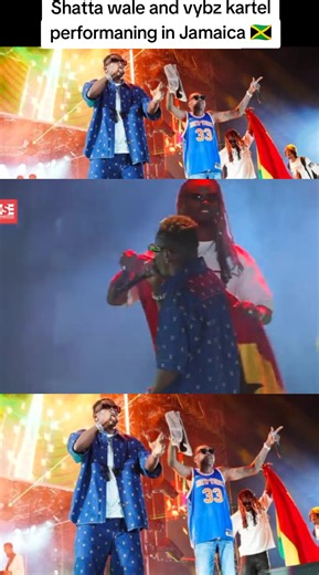 Shatta wale and vybz kartel performaning in Jamaica 🇯🇲 vybz Kartel introduction shatta 🇬🇭 wale to Jamaican 🇯🇲 #africafolktales #vybzkartel #viral #fryppppppppppppppppppppppp #2026 @Shatta wale