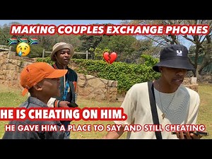 Making couples switching phones for 60sec 🥳( 🇿🇦SA EDITION )| new content |EPISODE 48 |