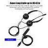 pitrice Call Center USB Headset Light Weight Noise Cancelling USB Call Center Headset with Microphone - Walmart.ca