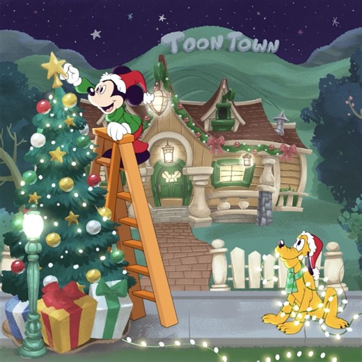 265K views · 12K reactions | Merry Christmas from Disneyland!  Whose decorations deserve 磊? | Disneyland | Facebook