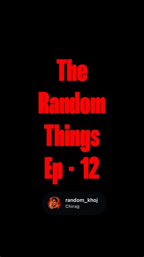 The Random Things Ep -12 | Infotainment | Fun | Website | Free resources | Gaming | AI | Read Desc..