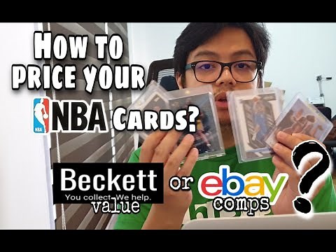 How to Price your NBA cards? | My NBA Card Price Guide | Beckett Value or eBay Comps?