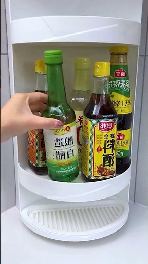 No More "Lost" Kitchen Corners! Fun Rotating Shelf Hack