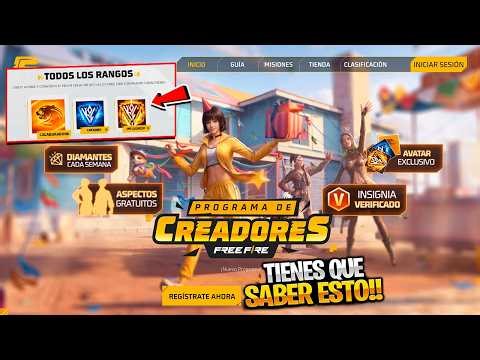 STEP BY STEP HOW TO JOIN THE FREE FIRE CREATORS PROGRAM NEW INFLUENCER PROGRAM 2026