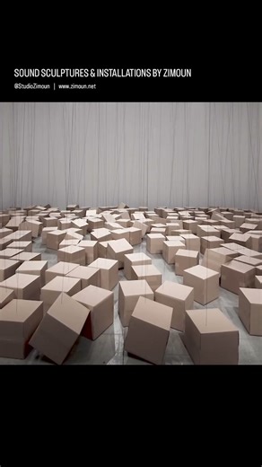 Sound Sculptures & Installations By @Studio Zimoun @studiozimoun on Instagram | History of Art
