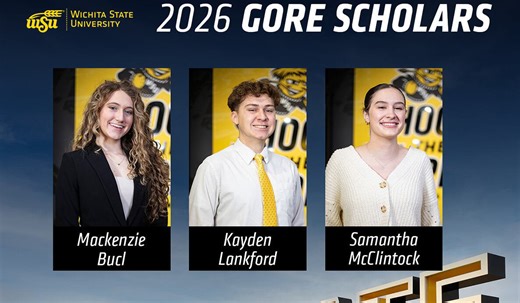High school seniors from Wichita, Valley Center among 3 recipients of Wichita State’s prestigious Gore scholarship