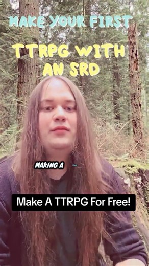 How To Make A TTRPG (Without Doing Any Math) #ttrpg #ttrpgcommunity