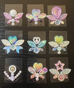 Handmade Face Bling| Face Stickers Bling for Face Painting-meimaid, Heart, Princess Style| Kids Party Bling - Etsy