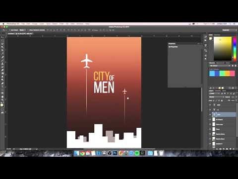 Photoshop CC Tutorial - Book Cover (Building Elements from Scratch)