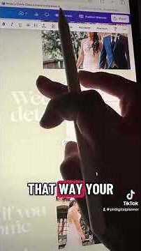 How to create a wedding web invitation that's interactive that you can sell on Etsy