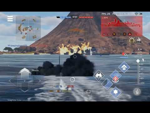 HMS Vampire submarine naval battle. 3 enemies sunken #WTM