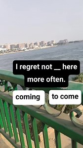 - Regret = feel sorry for something (past action or decision) Rule: - Regret verb ing (for general regret) "I regret eating too much" - Regret to verb (for formal apologies) "I regret to inform you..." Example: "I regret not studying harder" 😊 | Learn English with us
