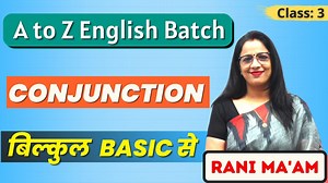 3.7K views · 396 reactions | Conjunctions | English Grammar for beginners | Part - 3 | Definition, Example, Types | Rani Ma'am #conjunction | English With RANI MAM | Facebook