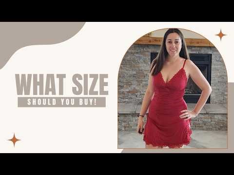 How to Feel Sexy & Comfortable – Women's Lace V-Neck Nightgown Babydoll Slip Dress Sleepwear