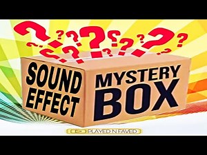 Mystery Box Sound Effect | Various Open Secret Box Mysterious Sample Sounds | Royalty Free
