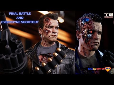 T800 1/3 Scale statues | FINAL BATTLE and CYBERDYNE SHOOTOUT | Prime 1 Studios x Blitzway (Preview)