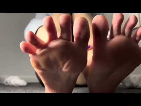 Socks OFF and FEET Reveal