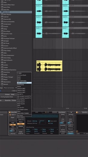 Ableton on Instagram: "@lilbadsnacks shows you how to create vocoder-style effects with Auto Shift’s MIDI input. You can now replay the full Discord livestream on our YouTube – link in bio."