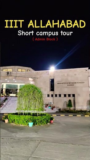 iiit allahabad campus tour #iiitallahabad #iiita #campustour