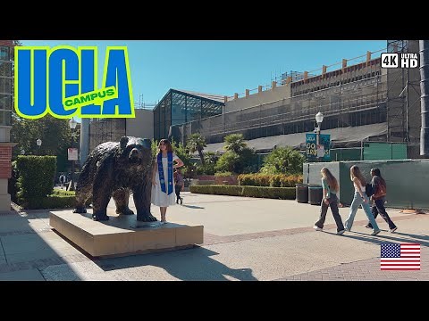 UCLA Campus - Walking Tour 4K [ 2025 ]