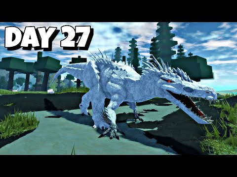 I Survived 30 DAYS as a INDOMINUS REX