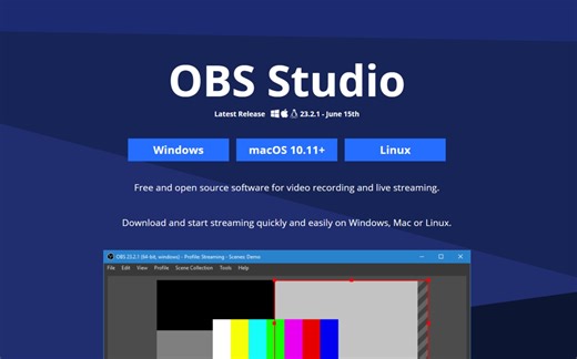 如何使用obs进行视频录制以及直播