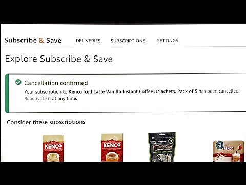How To Cancel Subscribe and Save on Amazon | Full Tutorial