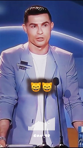 Ronaldo Lip Sync 😼 Meow Meow Vibes | GOAT10 #Shorts