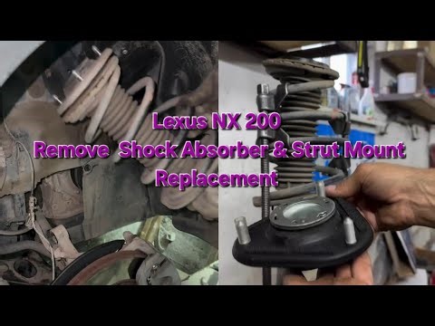 Shock Absorber Mount Replacement Guide (Strut Mount), Nocking noise when going over bumps/potholes