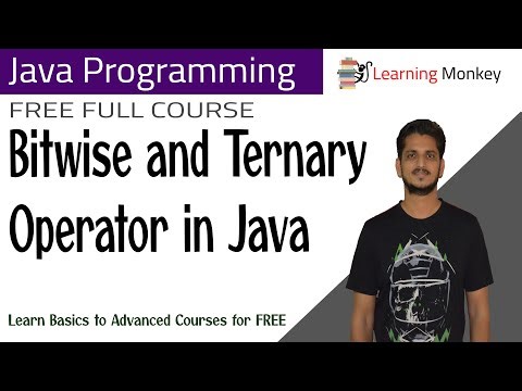 Bitwise and Ternary Operator in Java || Lesson 9 || Java Programming || Learning Monkey ||