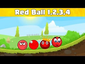 Red Ball 1,2,3,4 | Full Gameplay | All Levels | All Bosses | Android/iOS