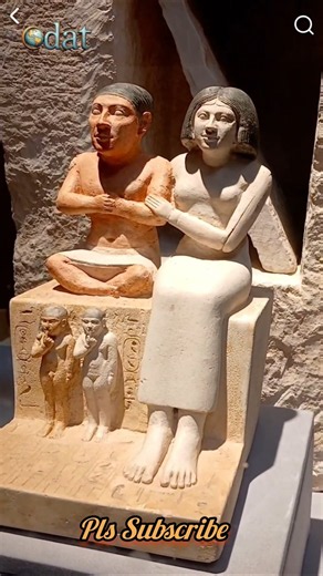 Statues of High Ranking Egyptian Officials @ Grand Musuem #statue #sculpture #museum #artifacts #era