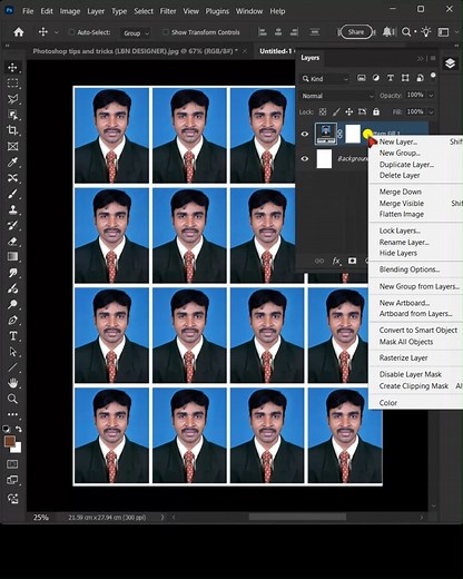 3.5K views · 46 reactions | Make passport size photo | Photoshop tips and tricks | Facebook