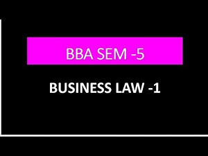 BBA SEM 5 Business Law -Discharge of contract by impossibility of performance and by laps of time