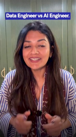 Data Engineer vs AI Engineer. Here’s what each role does, what they earn, and how to choose. What You Actually Do: Data Engineer: Pipelines and reliability. Ingest, transform, model, validate. If data breaks, everything downstream breaks. Building data foundations that analytics, ML, and product teams rely on. AI Engineer: Models in production. RAG systems, agent evaluations. If the model is slow, wrong, or unsafe, you fix it. Building AI features like chat, search, copilot, automations that use